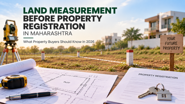 Land Measurement Before Property Registration in Maharashtra
